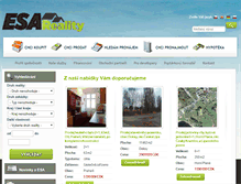 Tablet Screenshot of esareality.cz